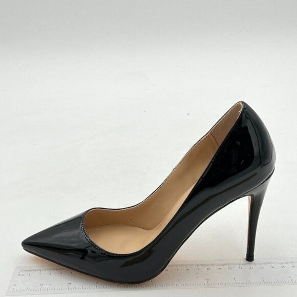 FSJ Women Formal Pointed Toe Pumps High Heel Sexy Stilettos Slip On Office Cute
